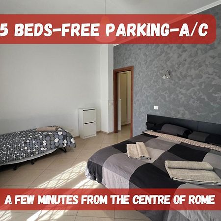 -5 Min From Bus Stop-Free Parking Rzym Zewnętrze zdjęcie